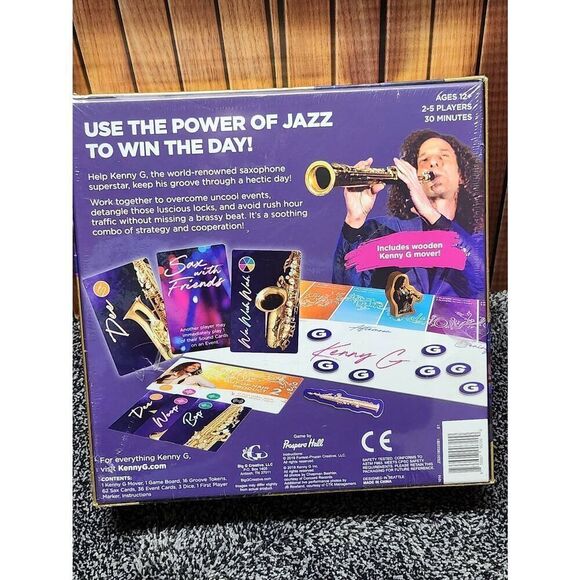 Kenny G Keepin' It Saxy Board Game #A73 - Picture 3 of 5